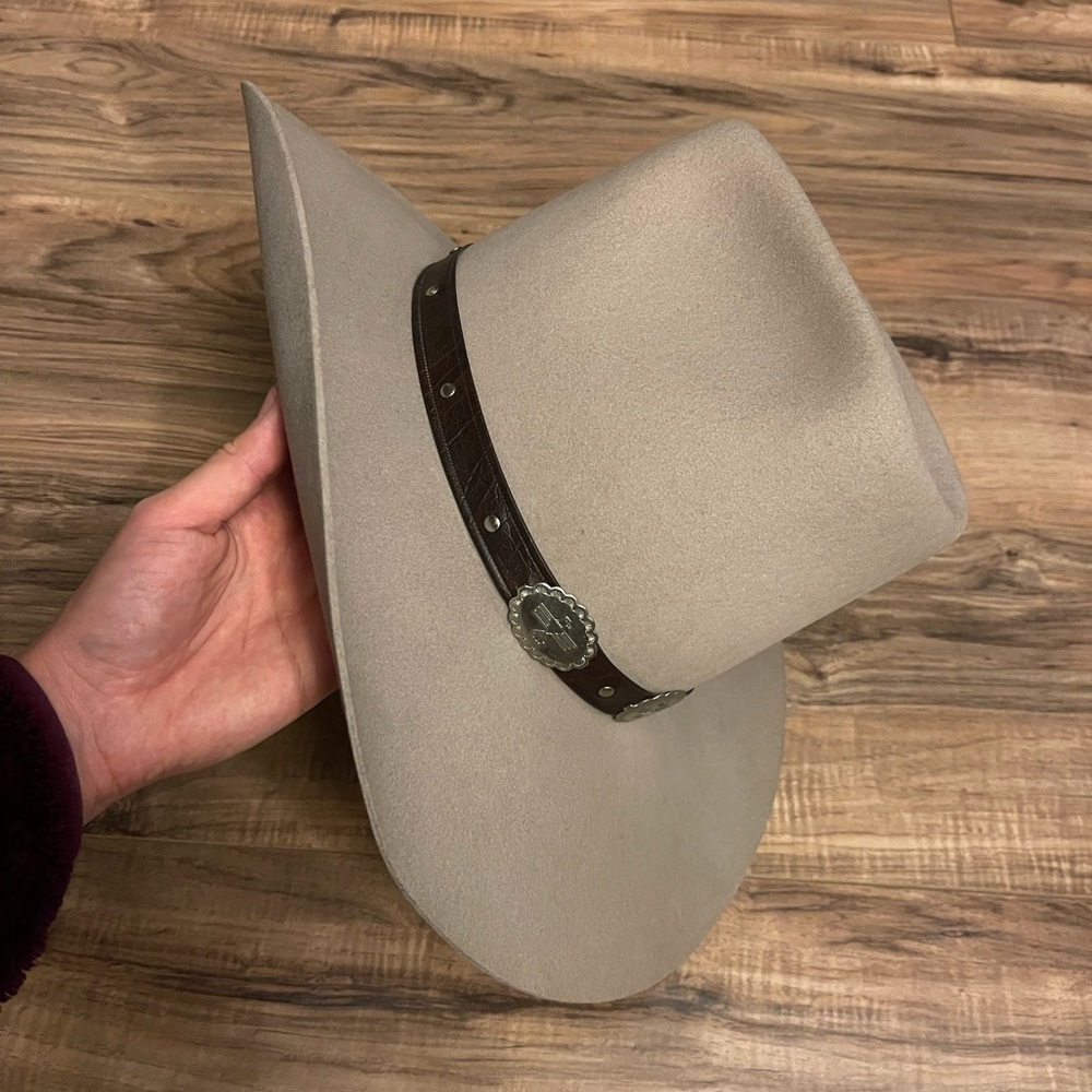 Beige Lanning dynafelt western cowboy hat